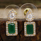 Gaayatri Green Onyx Earrings