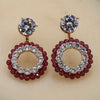 Gagana Red Ruby Earrings