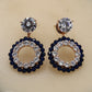 Gagana Blue Sapphire Earrings