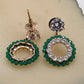 Gagana Green Onyx Earrings