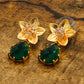 Ananya Green Onyx Earrings