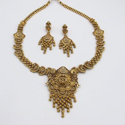 Eshita Red Ruby Necklace Set