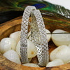 Akshaya White gold Bangles