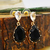 Aakriti Black Sapphire Earrings