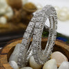 Dakini White Gold Bangles