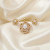 Lavanya Diamond Look Pendant Set