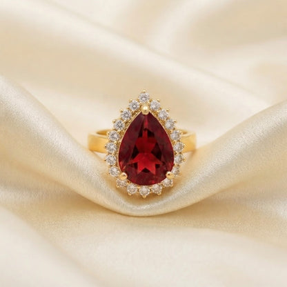 Kriti Diamond Look Ring