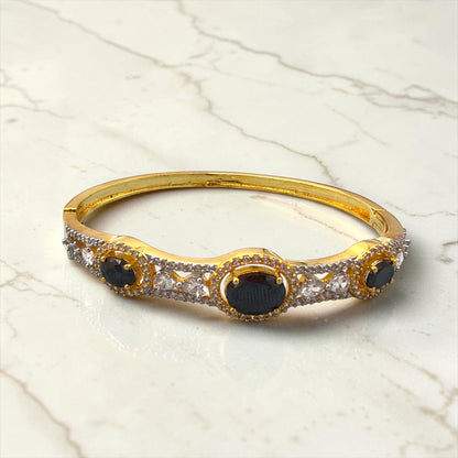 Gitika Black Stone Bracelet