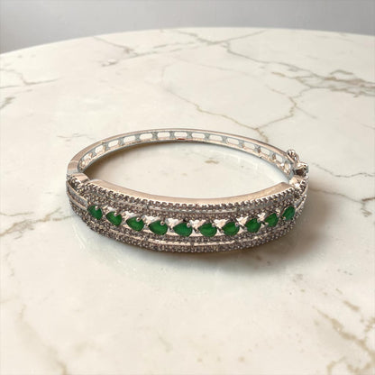 Gulzar Silver Looking Bracelet