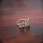 Hamsini Anti Tarnish  Adjustable Ring
