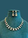 Devanshi Pearl Diamond Necklace Set