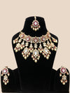 Banita Necklace set with mangaltika