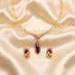 Anupama Necklace Set – Diamond Look Jewellery