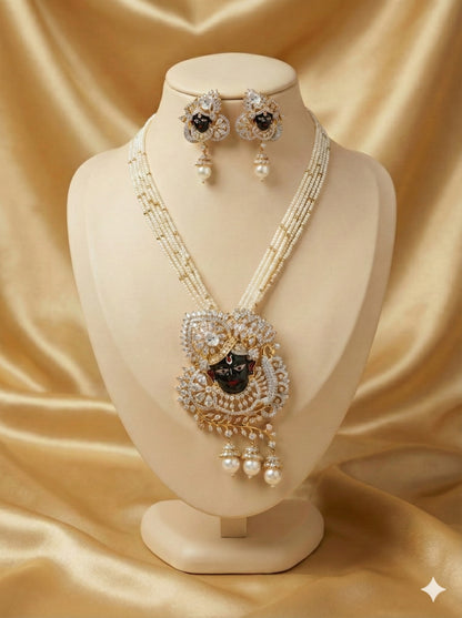 Kahna Ji Special Pendant Set (WHITE)